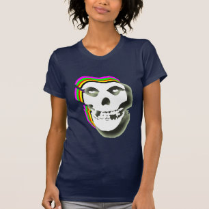 Trippy Schädel T-Shirt