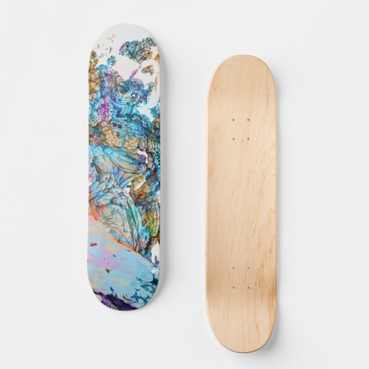 trippy Skateboard (Vorderseite)
