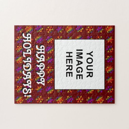 Trippy Snowflakes Puzzle (Horizontal)