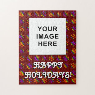 Trippy Snowflakes Puzzle