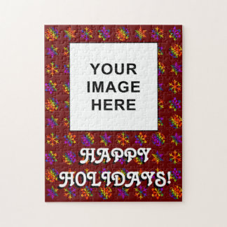 Trippy Snowflakes Puzzle