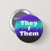 Trippy-Squiggg-Abstrakt-Alexigender-Pride-Flag Button (Vorne & Hinten)