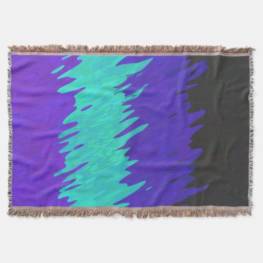 Trippy-Squiggg-Abstrakt-Alexigender-Pride-Flag Decke (Vorderseite)
