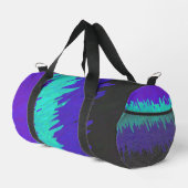 Trippy-Squiggg-Abstrakt-Alexigender-Pride-Flag Duffle Bag (Rechte Ecke)