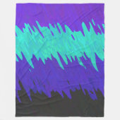Trippy-Squiggg-Abstrakt-Alexigender-Pride-Flag Fleecedecke (Vorderseite)