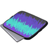 Trippy-Squiggg-Abstrakt-Alexigender-Pride-Flag Laptopschutzhülle (Vorne Knopf)