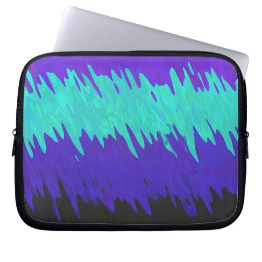 Trippy-Squiggg-Abstrakt-Alexigender-Pride-Flag Laptopschutzhülle (Vorderseite)
