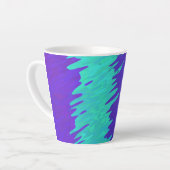 Trippy-Squiggg-Abstrakt-Alexigender-Pride-Flag Milchtasse (Linke Ecke)