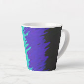 Trippy-Squiggg-Abstrakt-Alexigender-Pride-Flag Milchtasse (Rechte Ecke)