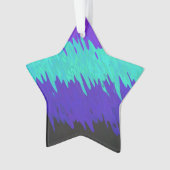 Trippy-Squiggg-Abstrakt-Alexigender-Pride-Flag Ornament (Vorderseite)