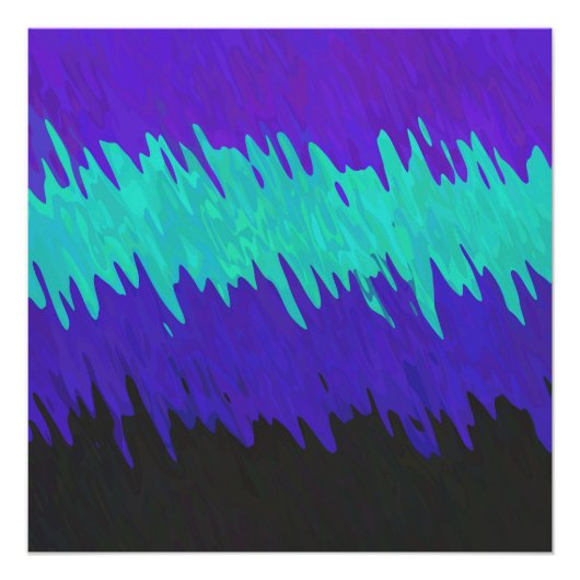 Trippy-Squiggg-Abstrakt-Alexigender-Pride-Flag Poster (Vorderseite)