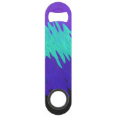 Trippy-Squiggg-Abstrakt-Alexigender-Pride-Flag Speed Flaschenöffner (Rückseite)