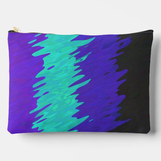 Trippy-Squiggg-Abstrakt-Alexigender-Pride-Flag Zubehörtasche (Vorderseite)