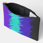 Trippy-Squiggg-Abstrakt-Alexigender-Pride-Flag Zubehörtasche (Offen)