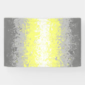 Trippy Squiggg Abstrakt Demigender Pride Flag Banner (Horizontal)