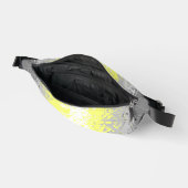 Trippy Squiggg Abstrakt Demigender Pride Flag Bauchtasche (Offen)