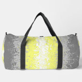 Trippy Squiggg Abstrakt Demigender Pride Flag Duffle Bag (Vorderseite)