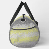 Trippy Squiggg Abstrakt Demigender Pride Flag Duffle Bag (Rechts)