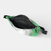 Trippy Squiggg Abstrakt Grayromantic Pride Flag Bauchtasche (Offen)