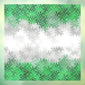 Trippy Squiggg Abstrakt Grayromantic Pride Flag Fensteraufkleber (Blatt 3)