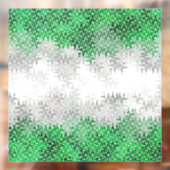 Trippy Squiggg Abstrakt Grayromantic Pride Flag Fensteraufkleber (Blatt 2)