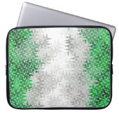 Trippy Squiggg Abstrakt Grayromantic Pride Flag Laptopschutzhülle (Vorderseite)