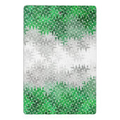 Trippy Squiggg Abstrakt Grayromantic Pride Flag Mini Klemmbrett (Rückseite)