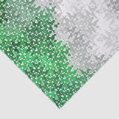 Trippy Squiggg Abstrakt Grayromantic Pride Flag Seidenpapier (Ausschnitt)