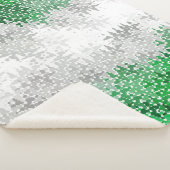 Trippy Squiggg Abstrakt Grayromantic Pride Flag Sherpadecke (3/4)