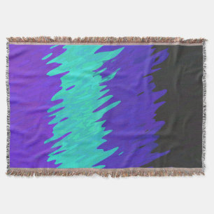 Trippy Squiggly Abstract Alexigender Stolzflagge Decke