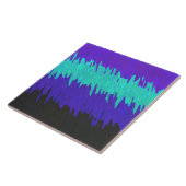Trippy Squiggly Abstract Alexigender Stolzflagge Fliese (Seite)