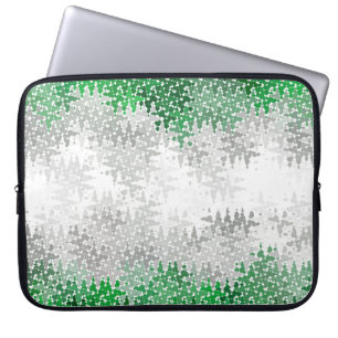 Trippy Squiggly Abstract Graurromantisches Stolzfl Laptopschutzhülle