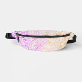 Trippy Squiggly Boho Abstrakt Trixic Prix Flag Bauchtasche (Vorderseite)