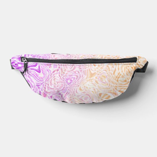 Trippy Squiggly Boho Abstrakt Trixic Prix Flag Bauchtasche (Ablage )