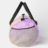 Trippy Squiggly Boho Abstrakt Trixic Prix Flag Duffle Bag (Rechts)