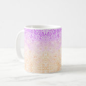 Trippy Squiggly Boho Abstrakt Trixic Prix Flag Kaffeetasse (Vorderseite Links)