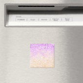 Trippy Squiggly Boho Abstrakt Trixic Prix Flag Magnet (In Situ (Geschirrspüler))