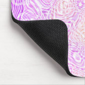 Trippy Squiggly Boho Abstrakt Trixic Prix Flag Mousepad (Ecke)