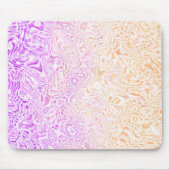 Trippy Squiggly Boho Abstrakt Trixic Prix Flag Mousepad (Vorne)