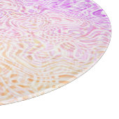 Trippy Squiggly Boho Abstrakt Trixic Prix Flag Schneidebrett (Ecke)