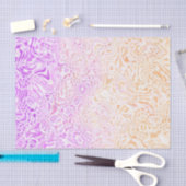 Trippy Squiggly Boho Abstrakt Trixic Prix Flag Seidenpapier (Handwerk)