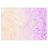 Trippy Squiggly Boho Abstrakt Trixic Prix Flag Tischdecke (Vorderseite (Horizontal))