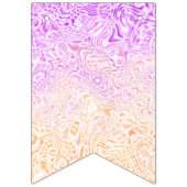 Trippy Squiggly Boho Abstrakte Trixic Pride Flagge (Dritte Fahne)
