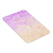 Trippy Squiggly Boho Abstrakte Trixic Pride Flagge Magnet (Rechte Seite)