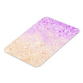 Trippy Squiggly Boho Abstrakte Trixic Pride Flagge Magnet (Linke Seite)