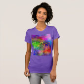 Trippy Strand T-Shirt (Vorne ganz)
