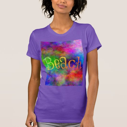 Trippy Strand T-Shirt (Vorderseite)