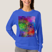Trippy Strand T-Shirt (Vorderseite)