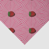 Trippy Strawberry Tissue Paper Seidenpapier (Ausschnitt)