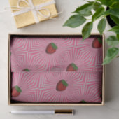 Trippy Strawberry Tissue Paper Seidenpapier (Geschenk)